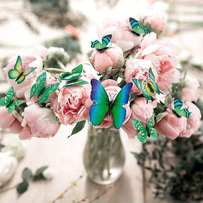 Skorter | 3D Butterfly Wall Mosaic Sticker