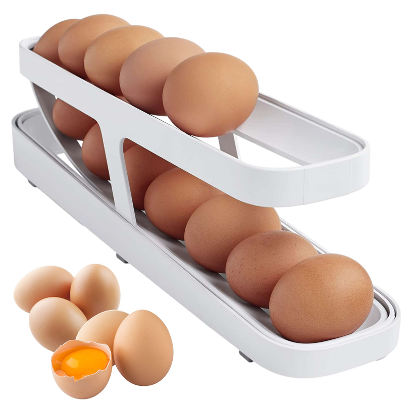 Skorter | Automatic Scroll Egg Holder Storage Box