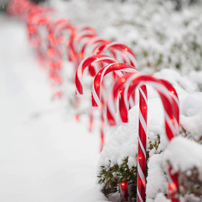 Skorter | Solar Candy Cane Christmas Decorations