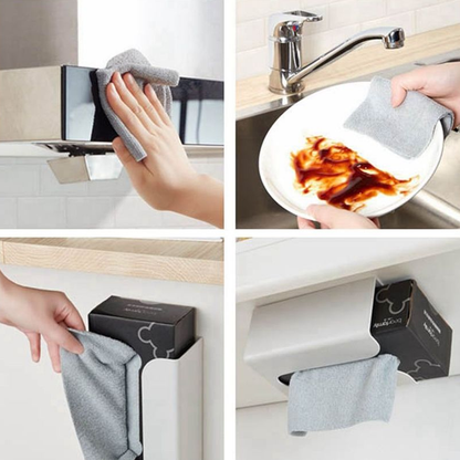 Skorter | Expandable absorbent microfiber cloths