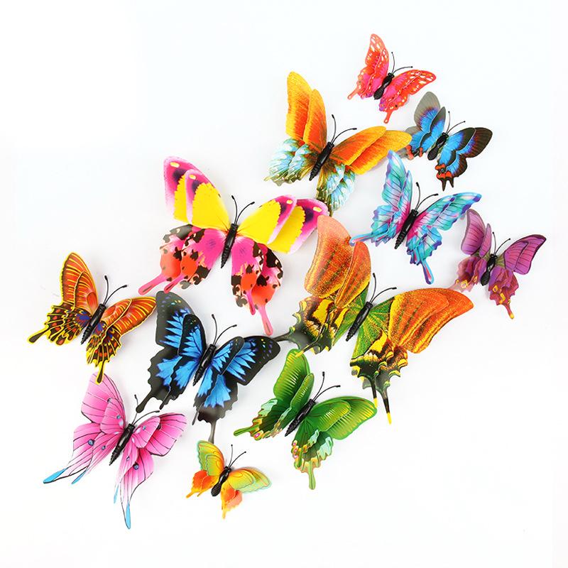 Skorter | 3D Butterfly Wall Mosaic Sticker