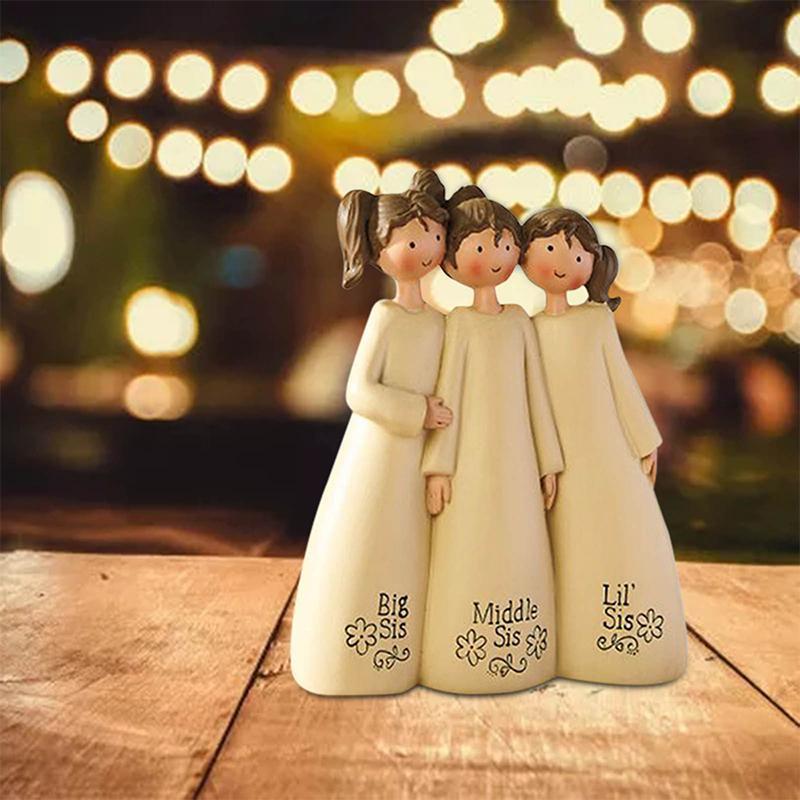 skorter | Friendship Gifts Statue - Hand-Painted Sculptures Ornament