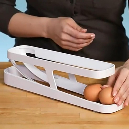 Skorter | Automatic Scroll Egg Holder Storage Box