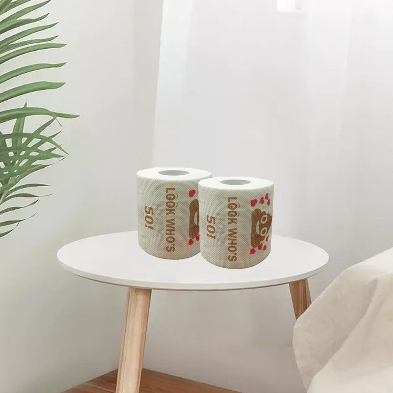 Skorter | Poop Happy Birthday Printed Roll Paper