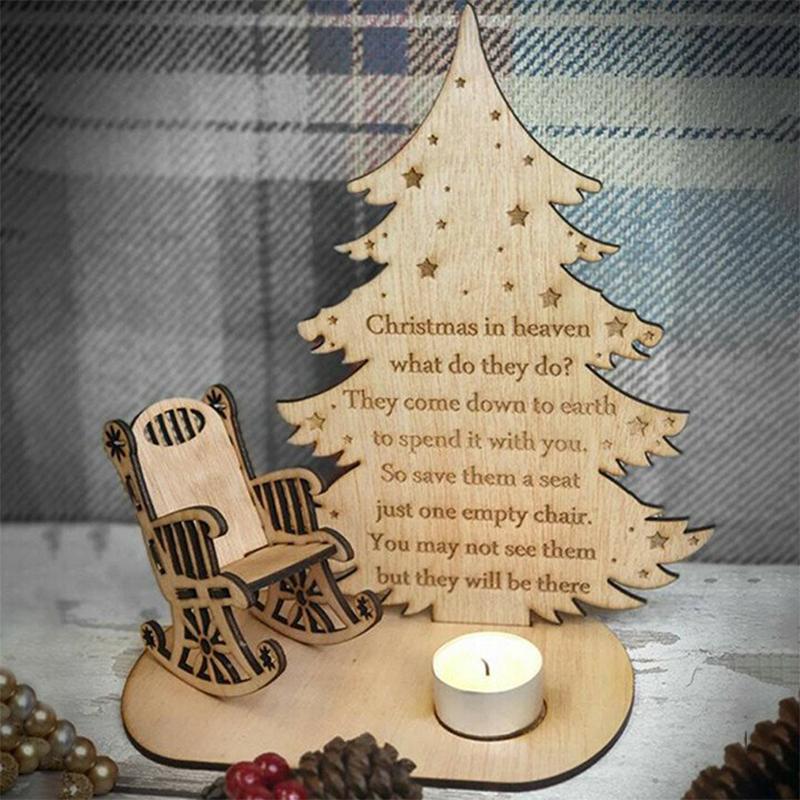 Skorter | Christmas Memorial Candles Ornament In Memory of Loved Ones
