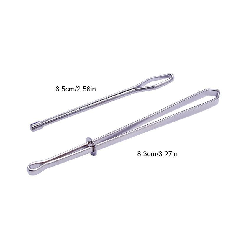 skorter | 2pc DIY Rope Guide Forward Device Tool Elastic Silver Clip Needle Sewing Utility
