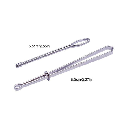 skorter | 2pc DIY Rope Guide Forward Device Tool Elastic Silver Clip Needle Sewing Utility