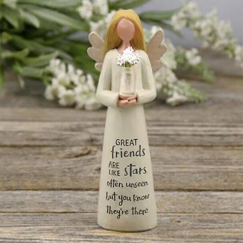 skorter | Friendship Gifts Statue - Hand-Painted Sculptures Ornament