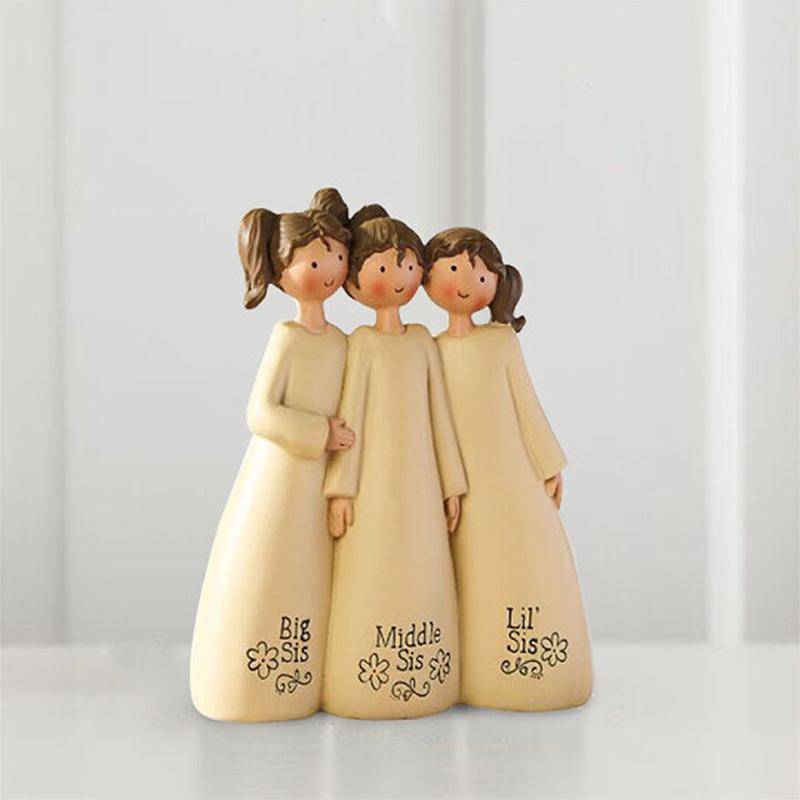 skorter | Friendship Gifts Statue - Hand-Painted Sculptures Ornament