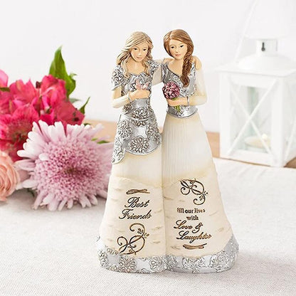 skorter | Friendship Gifts Statue - Hand-Painted Sculptures Ornament