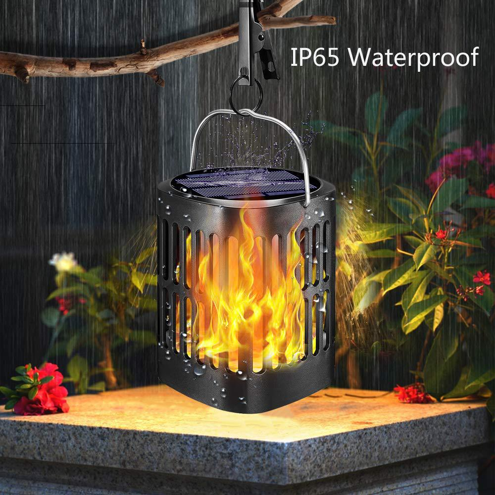 Skorter | Solar LED Flame Lantern – Decorative Outdoor Lighting for Garden and Terrace with Hanging Possibility