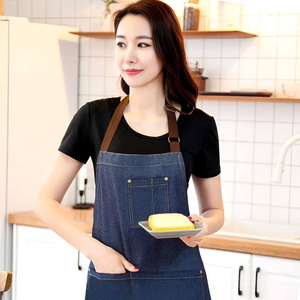 Skorter | Adjustable Denim Apron