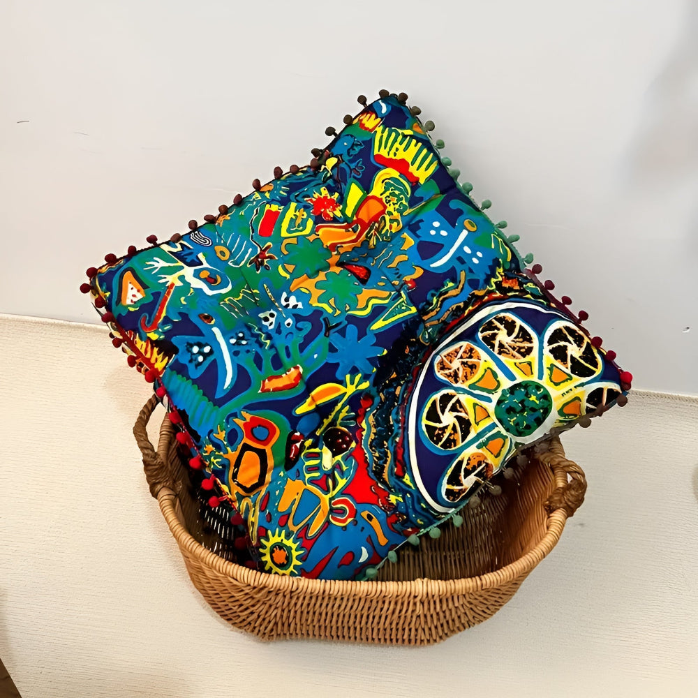 Skorter | Boho Style Square Floor Cushion