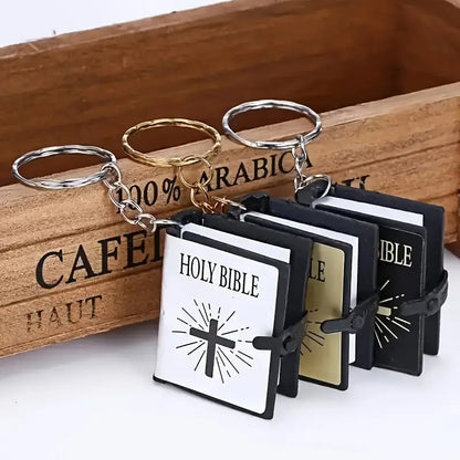 Skorter | Mini Bible Cross Keychain