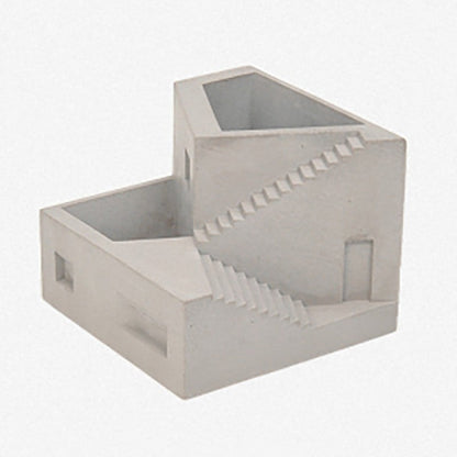 Skorter | Creative Miniature Building Pen Holder & Desktop Decoration, for Pencils, Makeup Brushes, Toothbrushes & More