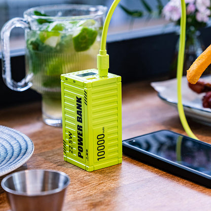 Skorter | 10000mAh Container Super Fast Charging Power Bank