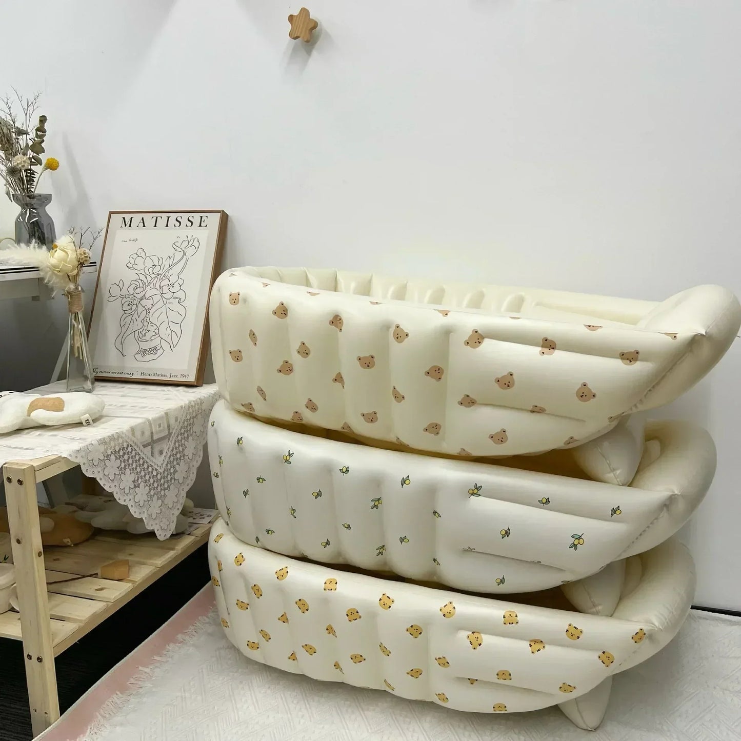 Skorter | Baby Bath Pro - Portable - Inflatable - Ultimate Bathing Joy