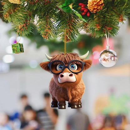 Skorter | Cartoon Cow Decorative Ornament