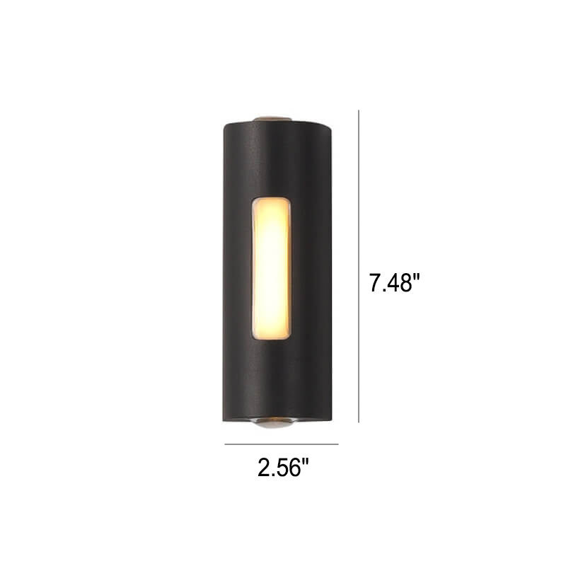 Skorter | Modern minimalist cylindrical LED outdoor wall lamp