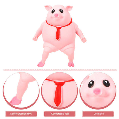 Skorter | Creative Decompression Pink Pig Toy