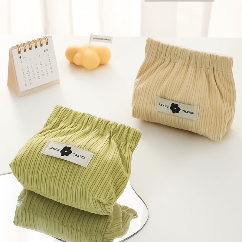 Skorter | Corduroy Elastic Hair Tie Organizer