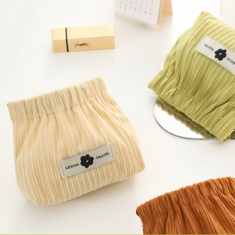 Skorter | Corduroy Elastic Hair Tie Organizer