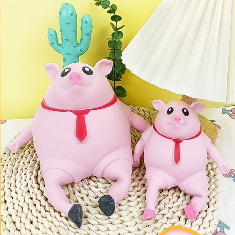 Skorter | Creative Decompression Pink Pig Toy