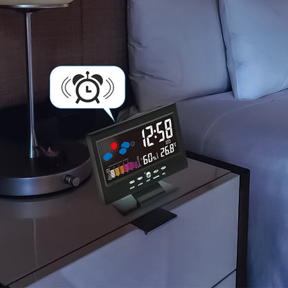 Skorter | LED Alarm Clock with Temperature and Humidity Monitoring