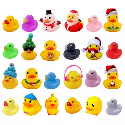 Skorter | 24 Piece Christmas Rubber Duck Advent Calendar