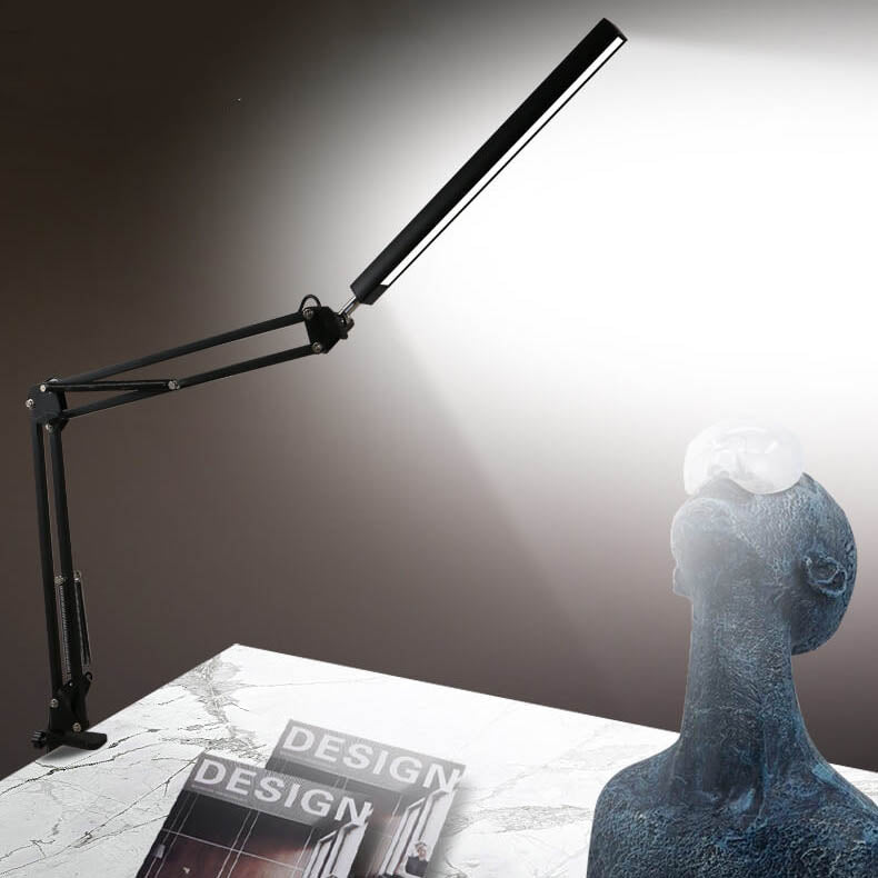 Skorter | LED Foldable Long Arm Clip Eye Protection USB Reading Table Lamp