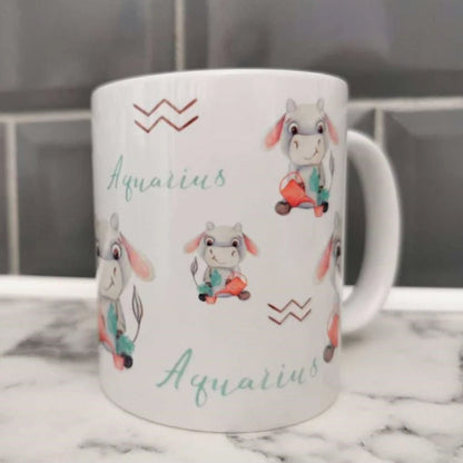 skorter | Cartoon Zodiac Mugs Horoscope Gift