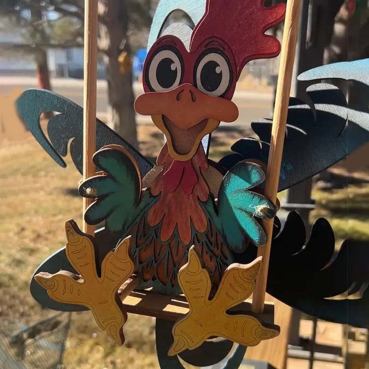 Djurvindspinner gårdsdekoration