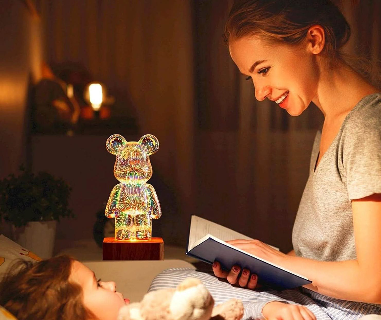 Skorter | 3d Firework Bear Lamp