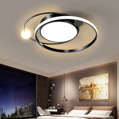 Skorter | Nordic Round Circle LED Ceiling Light flush mounted