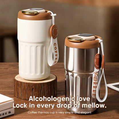 skorter | Coffee thermos bottle with temperature display