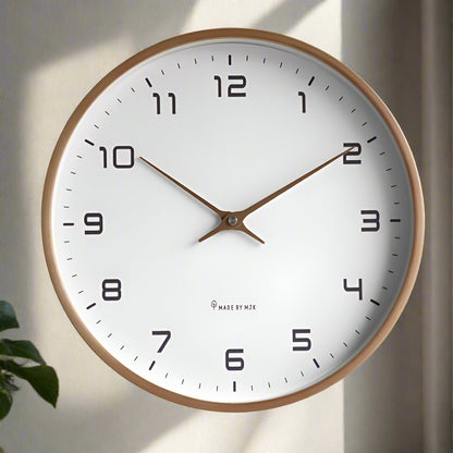 Skorter | Scandinavian Simple Wall Clock - Modern Minimalist Design for Home Decor & Office Use