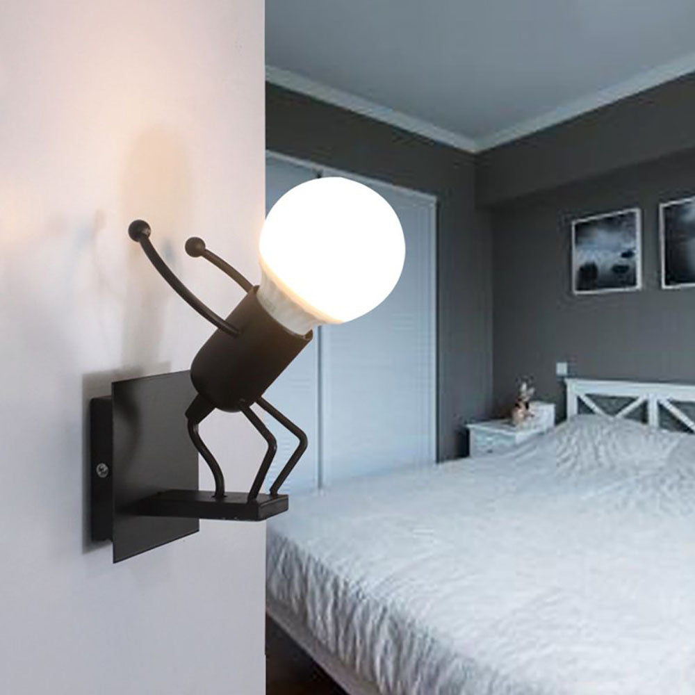 Skorter | Modern LED Wall Lamp White/Black for Bathroom and Living Room