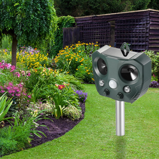 Skorter | Effective Pest Repeller – Solar Ultrasonic Animal Deterrent for Garden