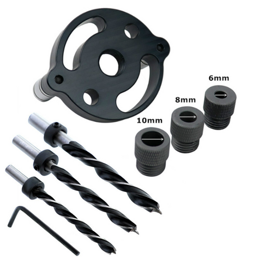 Skorter | 6/8/10mm Vertical Pocket Hole Jig (8 pcs.)