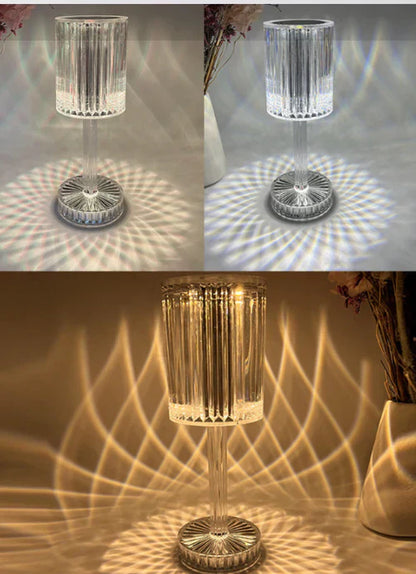 Skorter | Dimmable Crystal Table Lamp With Modern Design
