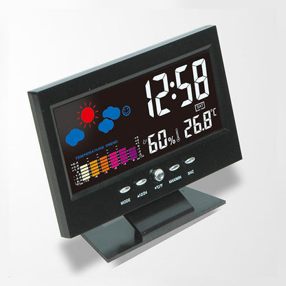 Skorter | LED Alarm Clock with Temperature and Humidity Monitoring