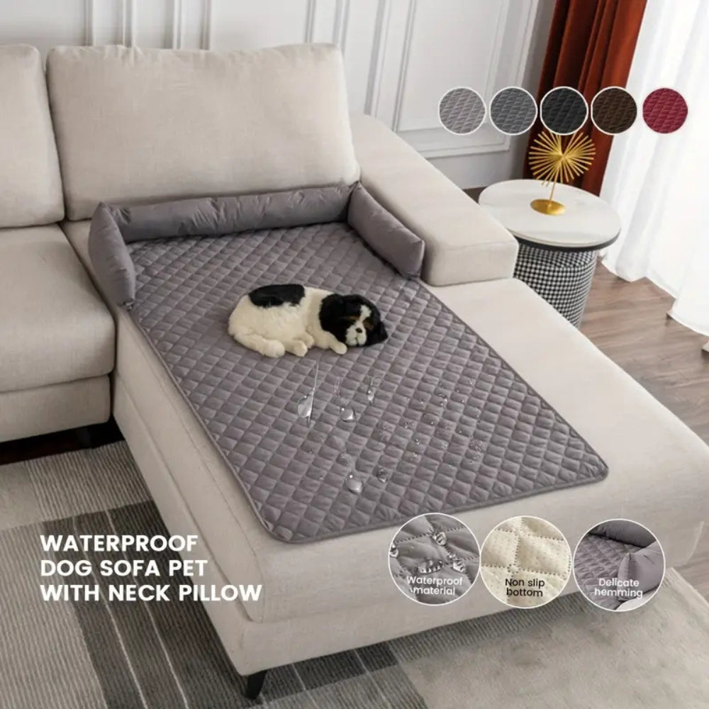 Skorter | Bolstered Quilted Pet Sofa Protector