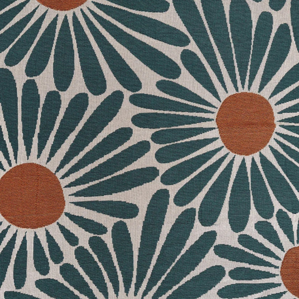 Skorter | Floral Daisy Woven Throw Blanket