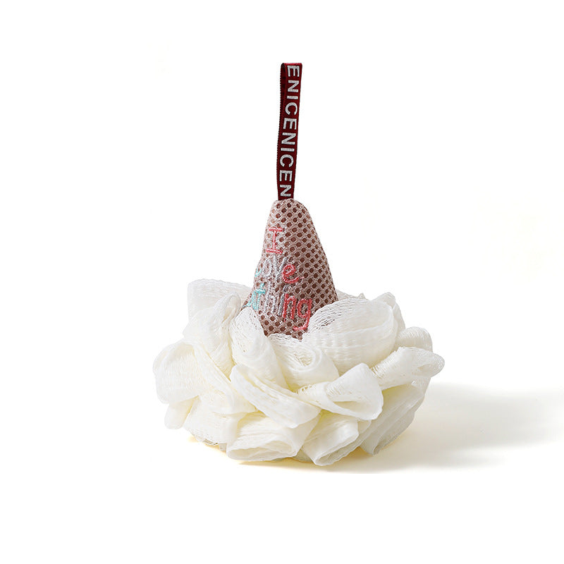 skorter | Bath ball Sweet ice cream peeling towel