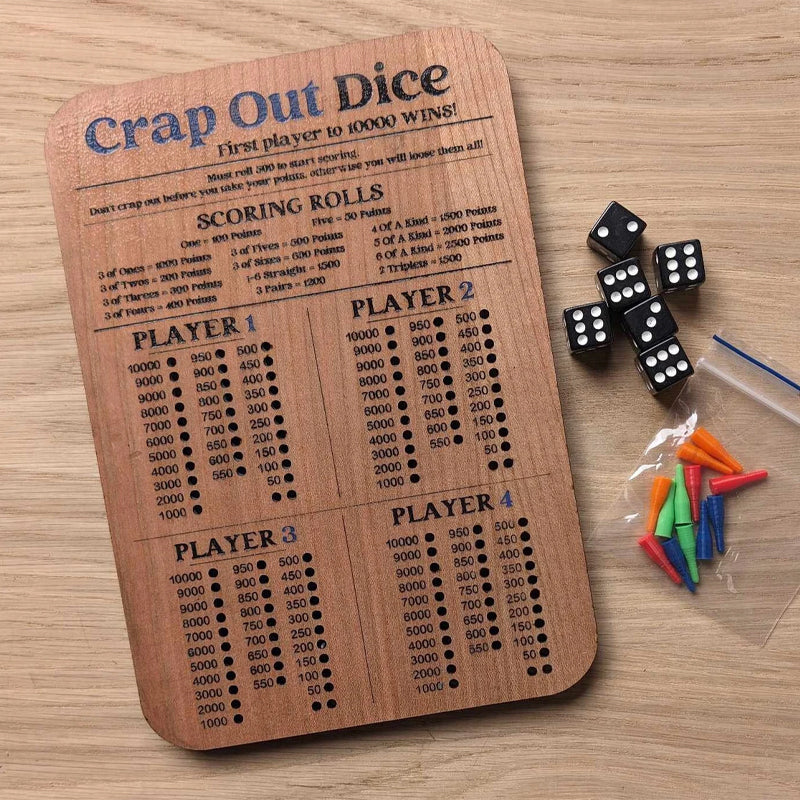 Skorter | Crap Out Dice Scoreboard