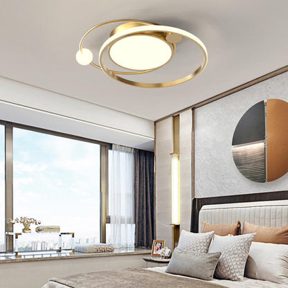 Skorter | Nordic Round Circle LED Ceiling Light flush mounted