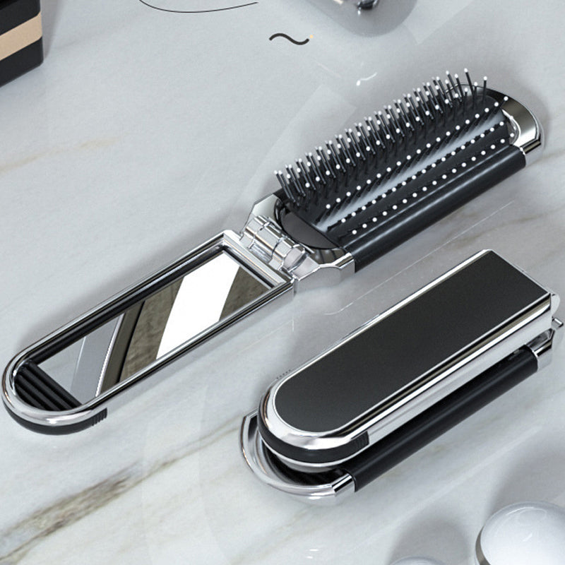 Skorter | MirrorFlex Travel Mirror Hair Brush | Foldable & Compact | Practical Styling on the Go