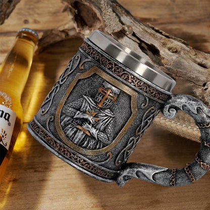skorter | Creative Stainless Steel Medieval Cup Jug For Beer Coffee