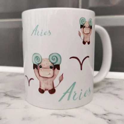 skorter | Cartoon Zodiac Mugs Horoscope Gift