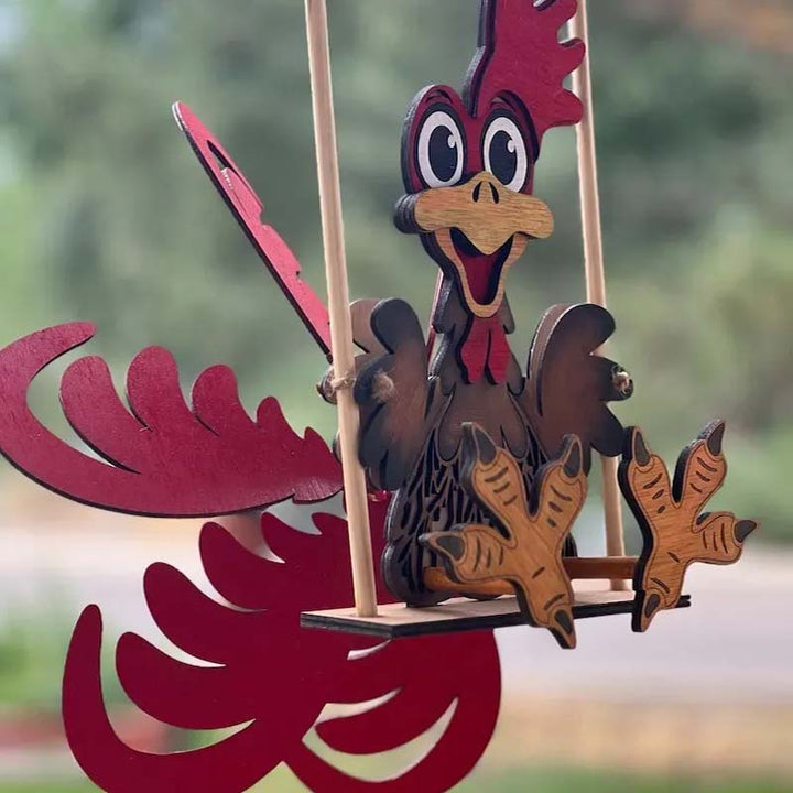 Djurvindspinner gårdsdekoration